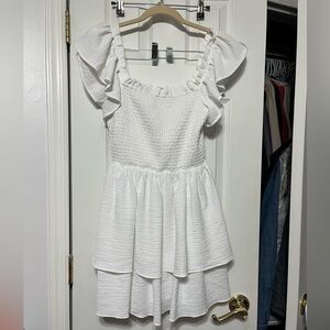 NWOT Express White Summer Dress